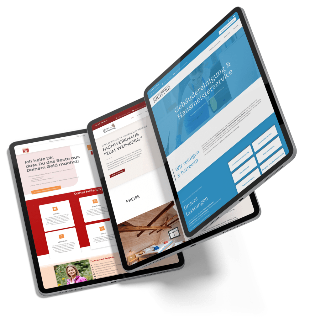 Webdesign 2 WordPress-Website auf allen Geräten