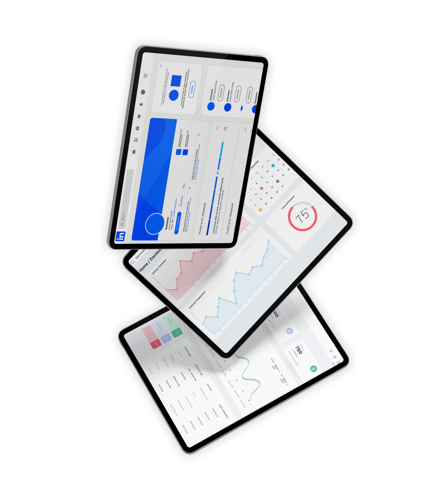 Marketing 2 Marketing-Kampagne auf dem Tablet