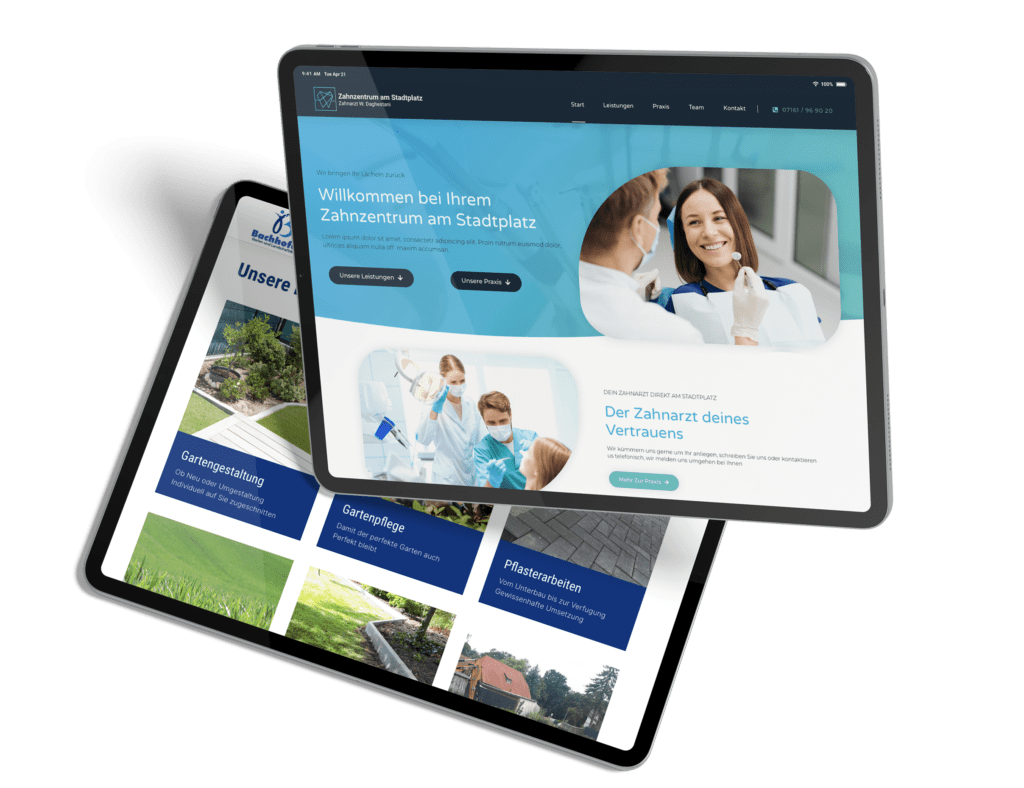 Branchen-Website-Beispiel